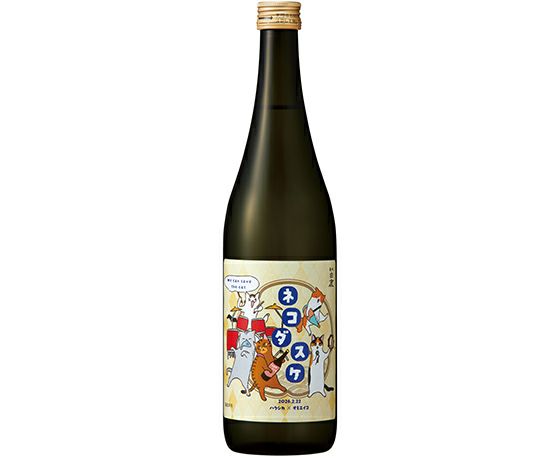 【数量限定・期間限定】黒松白鹿 ネコダスケ 特別純米 山田錦